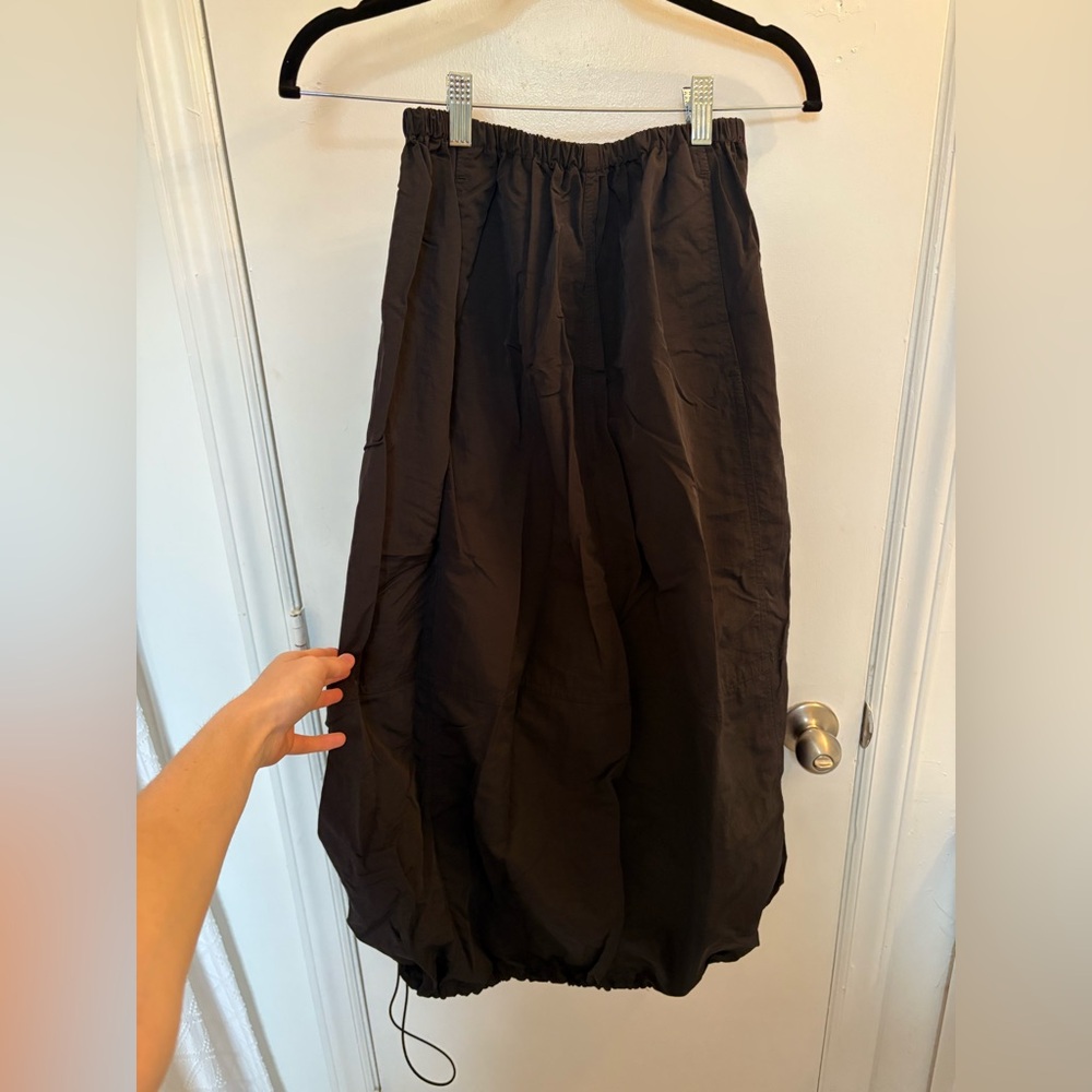 Zara Black Bubble Skirt